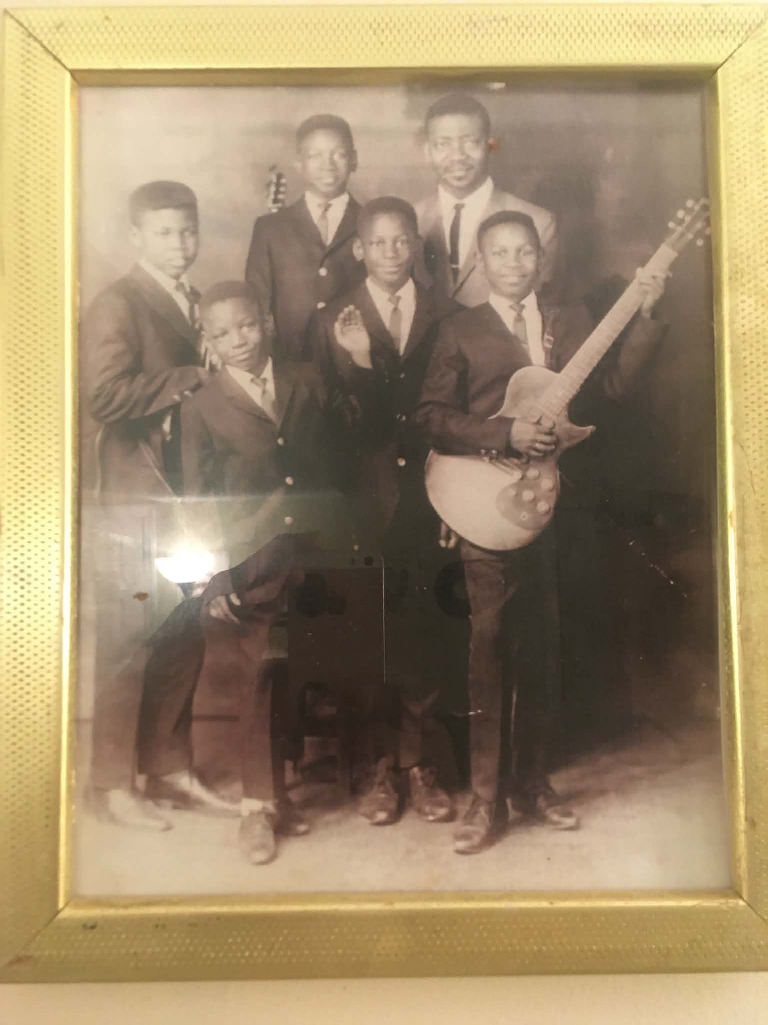 Eugene Genay Williams with old friends